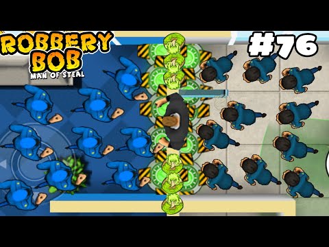 Robbery Bob : Agent Costume High Rise - Use 200 Teleport Mine - 200 Rotten Donut Part 76