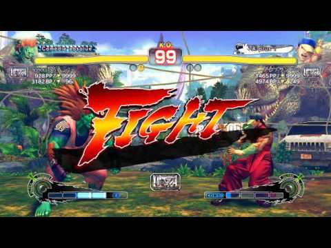 nonoGT75 [Blanka] vs Yun [Blablabli] USF4 Online Ranked Matches - Steam