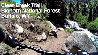 Descending Clear Creek Trail