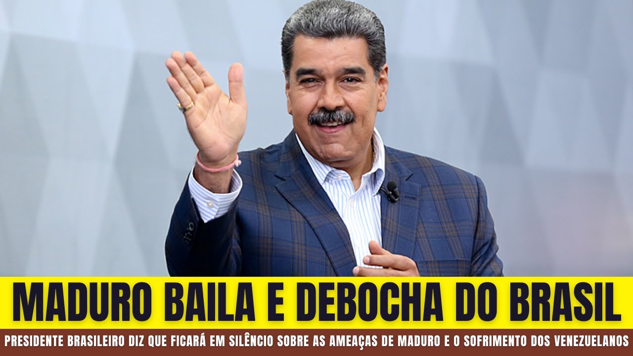 Governo Brasileiro SE CALA e Nicolás Maduro Zomba do Brasil