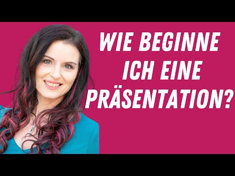 Präsentation Begrüßung - Wie beginne ich eine Präsentation?