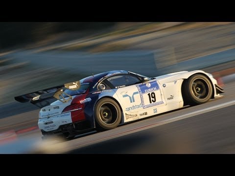 BMW Z4 GT3 FIA GT Race car - Test by DRIVE Magazine (Eng subs)