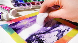 Does This MAGIC WATERCOLOR ERASER Actually Work?
