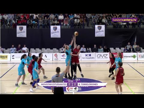 U18F - ESTUDIANTES vs TORRELODONES. Final Cpto. Madrid Junior 2019 - Redifusión