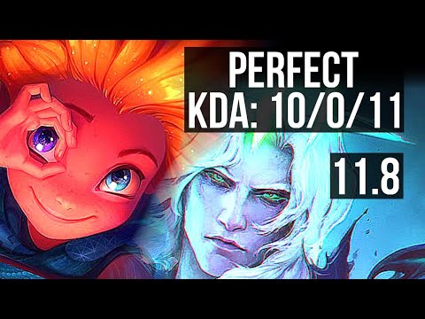 ZOE vs VIEGO (MID) | 10/0/11, Legendary, 800+ games | KR Master | v11.8