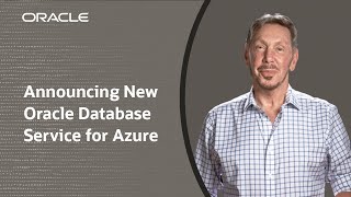 Announcing the new Oracle Database Service for Azure