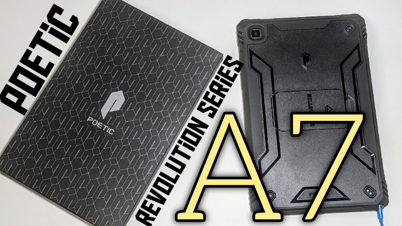 Samsung Galaxy Tab A7-Poetic Revolution Series- Unboxing & review!
