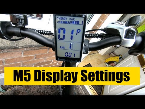 ENGWE EP-2 500w / M5 LCD Default Display Settings.