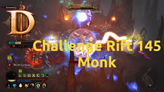 Diablo 3 - Challenge Rift - Challenge 145 - Monk - Failure