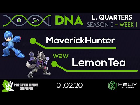 DNA S5:E1 - MaverickHunter (Megaman) Vs. W2W | LemonTea (Wolf) - L Quarters