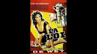 La Loi (1958) Gina Lollobrigida, Yves Montand