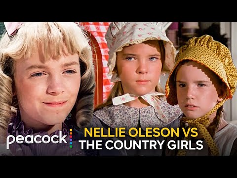 Little House on the Prairie | 15 Minutes of Laura and Mary Fighting With Nellie Oleson