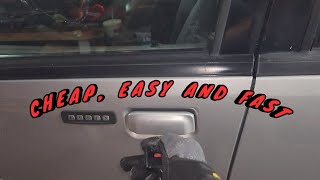 HOW TO FIX BROKEN DOOR LOCK ON A FORD EXPLORER