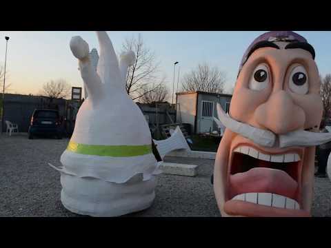 Guidonia - Preparazione al Carnevale 2018