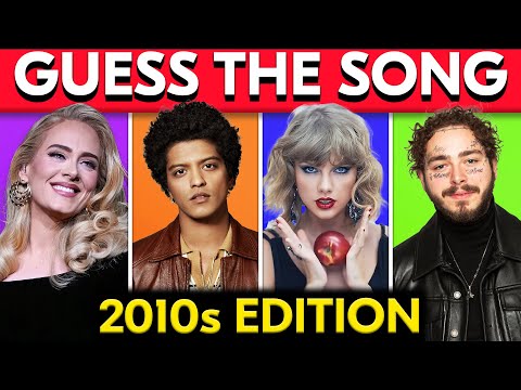 GUESS 50 RANDOM SONGS 🎶 2010s Edition 💖 Music Quiz 🎤