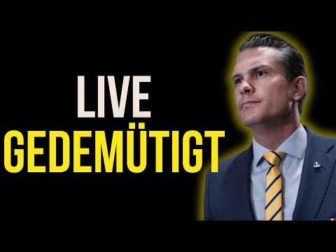Video Thumbnail: 🚨 Trump wütend: Verteidigungsminister Pete Hegseth blamiert sich vor Millionen!