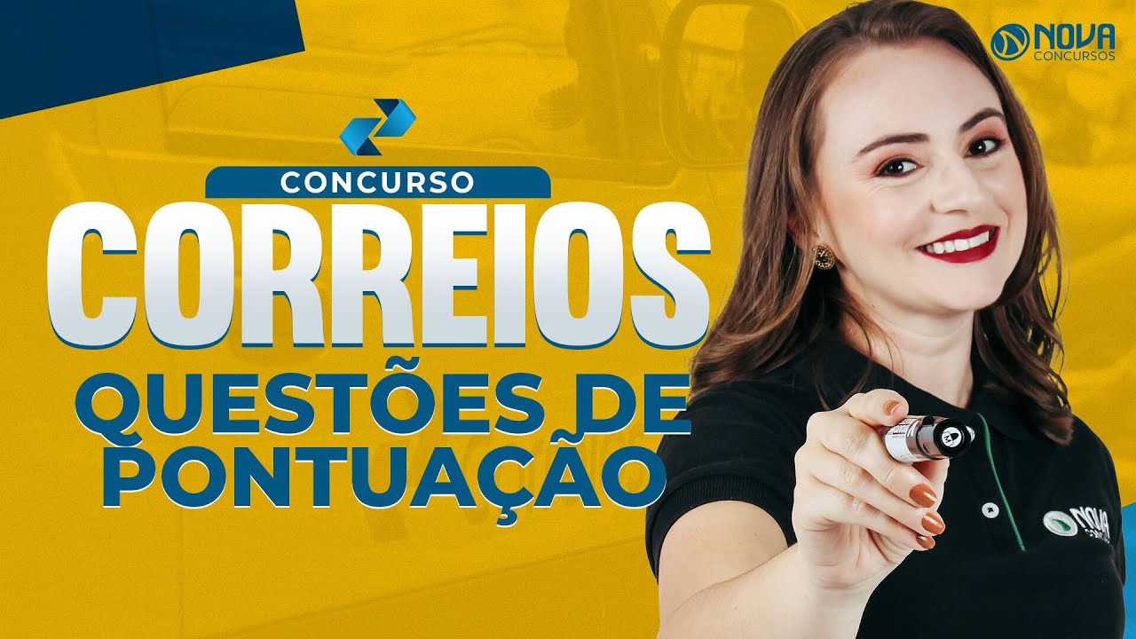 Concurso CORREIOS 2024: Questões de Pontuação - Língua Portuguesa