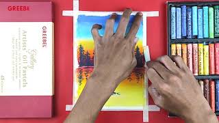 Greebel Artist Oil Pastels 24 Colours Oil & Dry Pastel