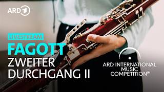 Download lagu LIVE: 2. Durchgang im Fach Fagott Tag 2 | ARD-Musikwettbewerb mp3