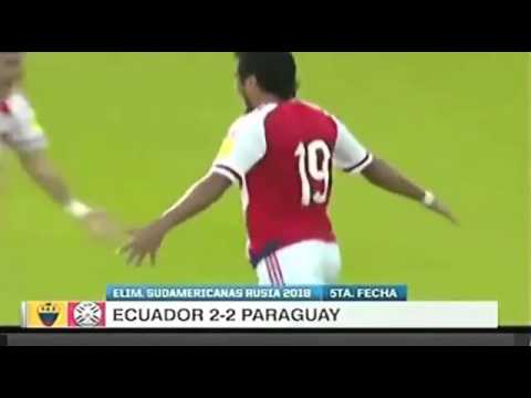 resumen Ecuador vs Paraguay - ELIMINATORIAS 2016 - GONZAGOL