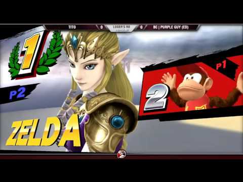 VS Weekly 6/2/16 - Losers R8 - Tito (Diddy) vs. Purple Guy (Zelda) - Smash 4