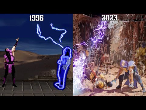Rain "Lightning" Evolution - Mortal Kombat 3-12 (1995-2023) 4K