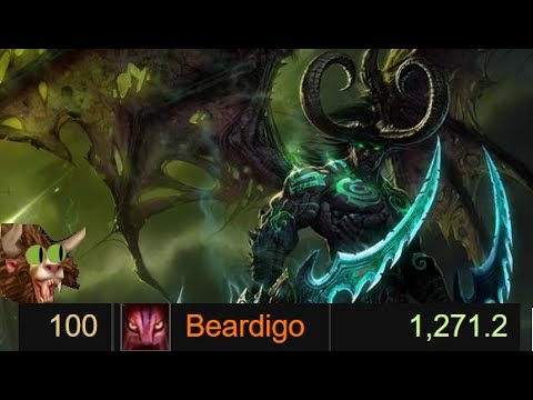 Illidan Off Tank World Rank 1 Feral Druid TBC - Crown Reclaimed