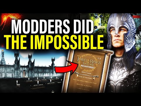 HUGE LORD OF THE RINGS TOTAL WAR MOD IS HERE & IT'S AMAZING!