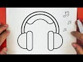The Best 23 Audifonos Dibujo Facil
