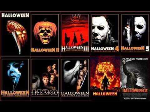 Halloween 1,2,3,4,5,6,7,8,9,10 Trailers 2016
