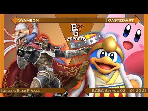 [10] BGBG Spring 02 - Syameon (Ganondorf, Shiek) vs name (King DeDeDe, Kirby) - Losers Semi Finals
