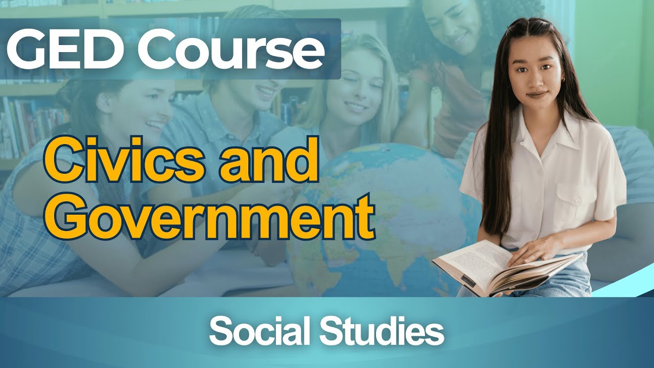 GED Practice Test 2026 General Educational Development - Full Course Civics Government
