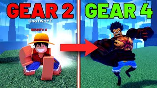 I Obtained GEAR 4 Luffy In This One Piece Roblox Game