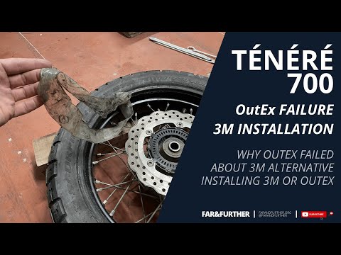 Yamaha Ténéré 700: OutEx failure analysis, 3M alternative details and installation guide
