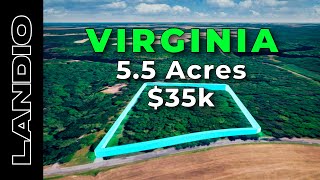 5.5 Acres of Land for Sale in Virginia • LANDIO