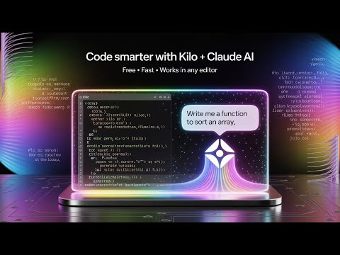 Code Faster with Kilo Code + Claude AI | Free AI Chatbot for VS Code & Any Editor!