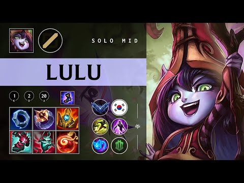 Lulu Mid vs Anivia - KR Diamond Patch 26.01