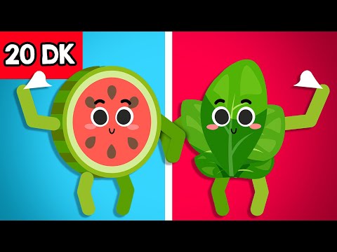 Karpuz mu yoksa Ispanak mı?! - Tüm Meyve Şarkıları