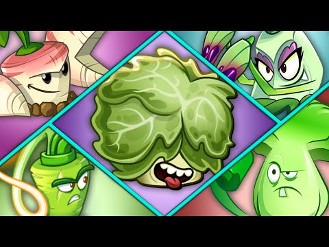 PARSNIP vs POKRA vs WASABI WHIP vs BONK CHOY vs HEADBUTTER LETTUCE - Who Will Win? - PvZ 2 Challenge