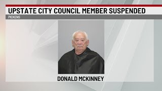 Governor suspends Pickens city council member after arrest