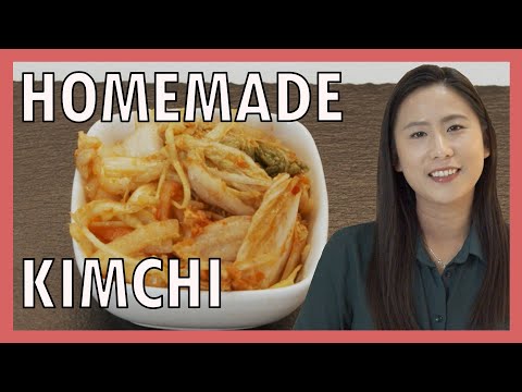 HOMEMADE KIMCHI RECIPE | Easy | Simple Ingredients