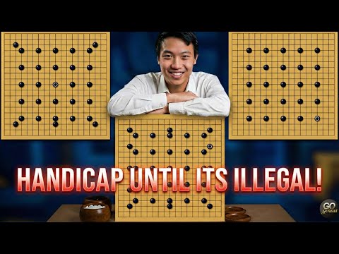 How many stones for 25kyu to beat a 6Dan Go Master?