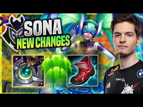 MIKYX PLAYS SONA WITH NEW CHANGES! - G2 Mikyx Plays Sona SUPPORT vs Thresh! | Patch 11.16