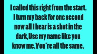 A Day To Remember- A Shot In The Dark Lyrics