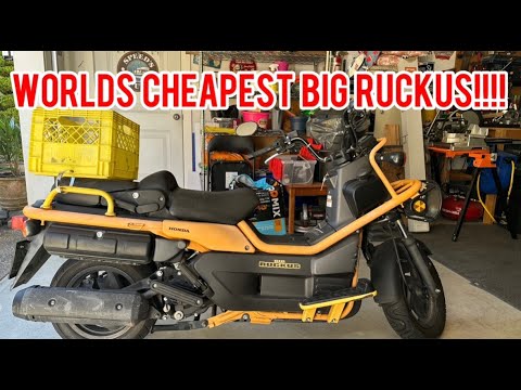 Thumbnail for I Bought the CHEAPEST Hooptie Honda big Ruckus for Resale and It’s CRAZY! by Honda Big Ruckus