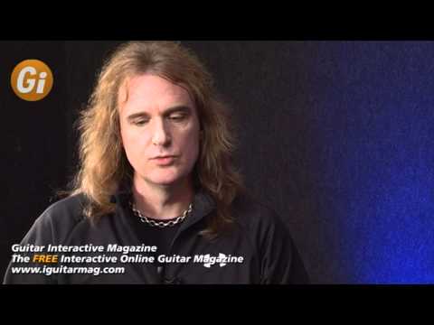Dave Ellefson Bass Guitarist Megadeth - Interview  With Dan Veall iGuitar Magazine