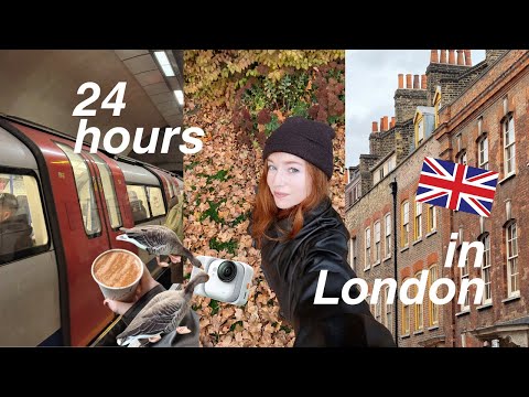 UK VLOG 🇬🇧 solo trip to london and a sleeper train to edinburgh in autumn