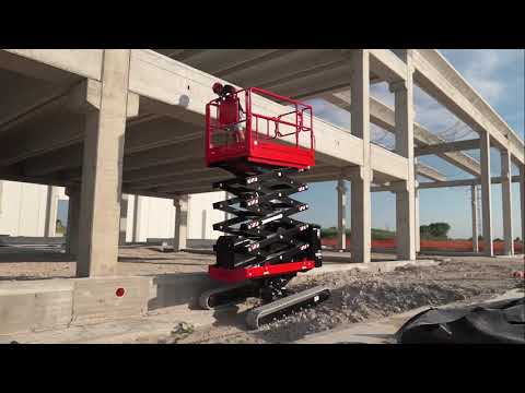 Nacelle ciseaux Bibi 870 BL - Hauteur 8m - Panier extensible - Bi-énergie - Capacité 250kg_1