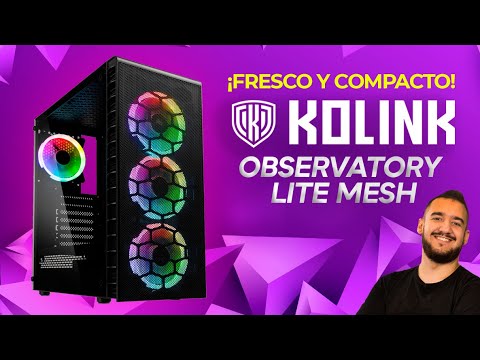 Kolink Observatory Lite ARGB Mid Tower – juodos spalvos video