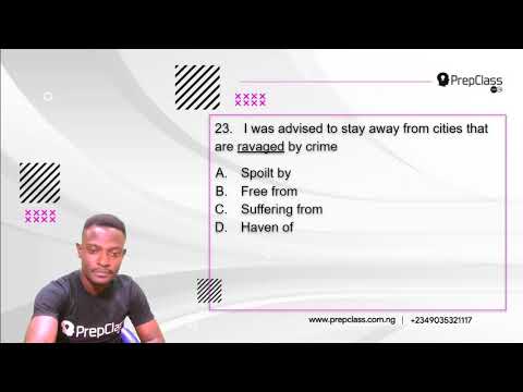 Q21 to Q25 JAMB ENGLISH 2015 PAST QUESTIONS SOLVED